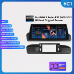Hizpo 10.25 Automobilio radijas Belaidis Carplay Android Auto BMW 3 serijai E90(2005&ndash;2012 m)Be originalaus ekrano (Vairavimas tik kaire puse) I&scaron;manusis RDS HC1 1G 32G