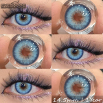 EYESHARE Fashion Color Contacts for Eyes Blue Contacts Soft Naturally Gray Brown Lenses Green Contacts Lenses Yearly 2pcs/pair