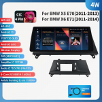 Hizpo 4G LTE I&scaron;manusis Ekranas Octa Core 10,25 Colio Automobilio Radijas Carplay Android Auto BMW X5 E70 (2011&ndash;2013 m) CIC skirtas BMW X6 E71 (2011&ndash;2014 m) CIC 4W 4G 32G