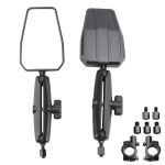 Universalus Enduro Supermoto veidrodėlių rinkinys 8mm 10mm nuotykių motociklui bekele