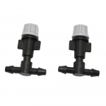 10 vnt. pilkos spalvos pur&scaron;kimo antgalis su 4 mm / 7 mm tri&scaron;akiu Užtepkite laistymo pur&scaron;kiamas ant augalų Pur&scaron;kimo spindulys 0,6&ndash;0,9 m Auk&scaron;tos kokybės pur&scaron;kimo antgalis