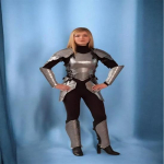 Elfų karalienės visos kūno &scaron;arvai, poliruoto plieno viduramžių moters kario kostiumas LARP Cosplay, Renesansui, Eksponavimui