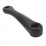 Dviračio rombo formos skylės &scaron;vaistiklis 140 mm lengvas aliuminio lydinio elektrinio dviračio &scaron;vaistiklio kojelė pakeitimui