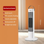 2000W Didelės galios elektrinis &scaron;ildytuvas Buitinis energiją taupantis žieminis kar&scaron;to oro ventiliatorius 3D simuliacijos liepsnos židinys