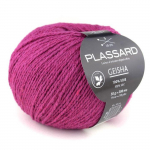 Fil d'&eacute;t&eacute; tricot et crochet Geisha 32 Rose 100% soie rožinė
