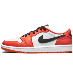 Air Jordan 1 Retro Low OG Starfish Moteri&scaron;ki sportbačiai Oranžiniai Balti Juodi CZ0775-801 36