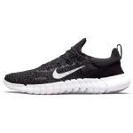 Nike Free Run 5.0 Juodi Balti Vyri&scaron;ki Sportbačiai Tamsiai Dūminiai Pilki CZ1884-001 41