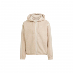 Adidas Originals Trefoil Premium Essentials Vilnos striukė su gobtuvu Vyri&scaron;ka vir&scaron;utinė apranga Smėlio spalvos IM4441 XS