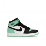 Air Jordan 1 Retro High OG GS Green Glow Kids sportbačiai balti juodi FD1437-130 36