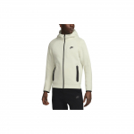 Nike Sportswear Tech Fleece Windrunner su užtrauktuku Hoody Jūros stiklo/Juoda Vyri&scaron;ki vir&scaron;utiniai drabužiai Kreminė FB7921-020 XXL