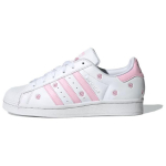 adidas Superstar J Pink Floral Embroidery Vaiki&scaron;ki Sportbačiai Balta/Balta/Clear-Pink IG7015 37⅓