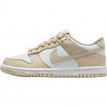 Nike Dunk Low GS Dykumos Chaki Vaikams Sportbačiai Rudo Natūralaus Odos ir Grynų Platino Spalvos FB9109-200 35.5