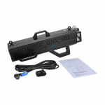 Ne&scaron;iojama 1500W RGB LED Jet FX Dūmų Pistoletas Galingas I&scaron;ėjimas Oro Stulpelis DJ &Scaron;viesos Patranka Rūko Pur&scaron;kimo Ma&scaron;ina Scenai Vestuvėms 110v juoda