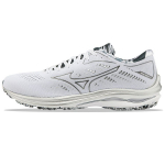 Mizuno Wave Rider 25 Audinys Sintetinė Oda Neslystantis Patvarus Kvėpuojantis Žemas Vir&scaron;us Guminis Laisvalaikio Vyri&scaron;kas Sportbačio Sidabrinis Pilkas J1GC217493 38