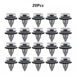 20 vnt. Durų apdailos plok&scaron;tės spaustukų BMW E46 E90 E91 E36 E92 E93 E60 E63 E64 51418224781