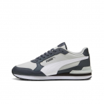 Puma patogūs lengvi žemi laisvalaikio batai Unisex sportbačiai Juodi pilki 399068-16 35.5 white