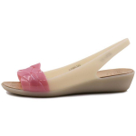 Crocs Isabella Madingi Atvirų Pir&scaron;tų Laisvalaikio Basutės Moteri&scaron;kos Basutės Baltos Rožinės 204774-16I 37-38