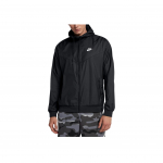 Nike Sportswear Windrunner Logotipo Spaudinys Vienspalvė su Gobtuvu Ilgomis Rankovėmis Striukė Vyri&scaron;ka Striukė Juoda 727324-010 XXL