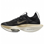 Nike Air Zoom Alphafly Next% 2 Black Metallic Gold Grain Sneakers casual DN3555-001 44.5