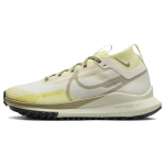 Nike React Pegasus Trail 4 Gore Tex &Scaron;viesiai dramblio kaulo spalvos Neutralios alyvuogių spalvos Moteri&scaron;ki sportbačiai DJ7929-101 35.5 geltona