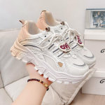 Storapadžiai tėčio batai vaiki&scaron;ki rudens studentai universalūs tinkliniai, kvėpuojantys laipsni&scaron;kai keičiantys spalvą laisvalaikio sportiniai batai 40