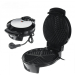 Elektrinė vaflių virimo aparatas 1200W 220-240V Reguliuojamas burbulinis kiau&scaron;inių pyrago orkaitė Pusryčių vaflių aparatas dvipusis kaitinimo užkandžiai vaflinis puodas