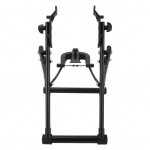 Dviračio rato tiesinimo rėmas Sulankstomas Kalnų dviračio rato taisymo stalas Kelių taisymo įrankis juoda