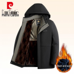 Pierre Cardin Men's Hooded Padded Jacket 3XL