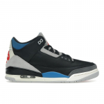Air Jordan 3 Retro OG Rare Air Vyri&scaron;ki sportbačiai Juodi Čili raudoni Neutraliai pilki IB8967-004 38.5