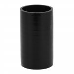 X AUTOHAUX Silikoninė žarna, Tiesus silikoninis vamzdelis, Juoda, Ilgis 3,9 colio (100 mm), Vidinis Inner diameter 51mm juoda
