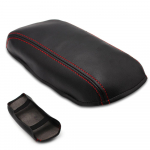 Car Center Console Armrest Box / Door Handle Panel microfiber leather Cover for Toyota Corolla 2014 2015 2016 center armrest Black