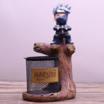 Anime Animacinis Personažas Naruto Dervos Dekoracija Darbalaukio Laikymo Ra&scaron;iklio Laikiklis Kūrybi&scaron;ka Dovana Studentui Metalinis Tinklelis Ra&scaron;iklio Laikiklis 21x12.5cm