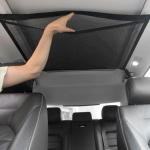 Visureigio Automobilio Lubų Laikymo Tinklinė Ki&scaron;enė Automobilio Stogo Krep&scaron;ys Salono Krovinių Tinklas Kvėpuojantis Tinklelio Krep&scaron;ys Automobilio Laikymas Tvarkymas Salono 70x50cm