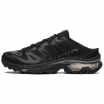 MM6 Maison Margiela x SALOMON XT 4 Mules Atsparūs trinčiai Žemi Laisvalaikio Batai Unisex Juodi Sportbačiai 475359 36