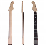 Kairiarankio ST elektrinės gitaros kaklas su palisandro grifine plok&scaron;te, 22 skirsniais, matiniu klevo apdaila - &bdquo;pasidaryk pats&ldquo; priedas