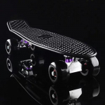Penny Board Riedlentė, Mirksintys Ratukai, Mini Žuvies Lentė, Miesto Cruiseris, Retro Riedlentė-Paspiriamasis Paspiriamasis Dviratis, Madingos Pilnos Riedlentės, 22