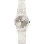 Swatch Lady SILVER GLISTAR TOO Unisex Laikrodis LK343E (Autenti&scaron;kas importas)