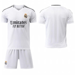 2024-25 Real Madrid namų mar&scaron;kinėliai #9 Mbapp&eacute; #7 Vin&iacute;cius #8 Kroos #5 Bellingham Futbolo mar&scaron;kinėliai 24