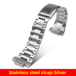 5600 5610 Metalinis dėklas Laikrodžio apyrankės Modifikavimo rinkinys, skirtas Casio G-Shock 3299 DW5600 DW5610 GW-B5600 DW-5600 Pakeisti Santos stiliaus rėmelį Dirželį For DW5600 GW-B5600 gray