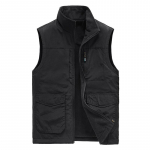Lauko pliu&scaron;inis įrankių verslo atsitiktinio stiliaus vyri&scaron;kas liemenės paltas camisole M