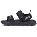 PUMA RS-Sandal Unisex Juodi Auk&scaron;to Paauk&scaron;tinimo Atviru Pir&scaron;tu Gyvenimo Būdo Sandalai 374862-02 EU 42