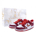 Nike Dunk GS Vestuviniai Batai, Palankus Drakonas Ir Feniksas, Speciali Dėžutė Naujo Kinų Stiliaus Žemi Krep&scaron;inio Batai FB9109-119(Team886-SBOX) 35.5
