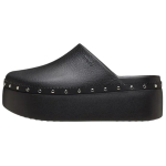 Crocs Classic Dylan Moteri&scaron;ki platforminiai klumpės su kniedėmis Juodi 212355-001 34-35