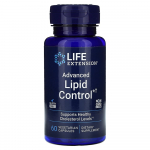 Life Extension Advanced Lipid Control Vegetari&scaron;kos kapsulės, 60 vnt. 60 pcs - 1 ea