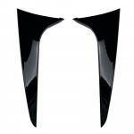 2x automobilio galinio lango &scaron;oninis spoileris sparno veidrodžio galas, blizgus juodas, skirtas BMW 3 serijos F31 Touring Wagon 2012-2018 Auto galinis langas