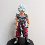 modelDragon Hot- Ball Anime Son Goku personnage Ys Super Saiyan 1 figurine PVC mod&egrave;le Statue dcoration de bureau Collect gray
