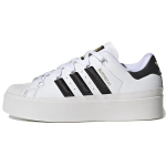 adidas Superstar Bonega Balti Juodi Aukso Metalo Moteri&scaron;ki Sportbačiai Debesėlio Baltumo Pagrindinės Juodos Spalvos GX1840 40 white