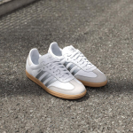 adidas Samba OG Baltos Sidabrinės Metalinės Pilkos (Moteri&scaron;kas) 35.5