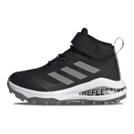Adidas Fortarun Atr El K Atsparūs trinčiai Atsparūs trinčiai Vidutinio auk&scaron;čio vaiki&scaron;ki bėgimo bateliai Juodi Balti Vaiki&scaron;ki GZ1804 28