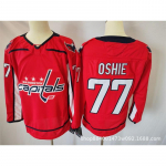 Vyri&scaron;kas retro siuvinėtas ledo ritulio mar&scaron;kinėlis komandos uniforma treniruočių mar&scaron;kinėlis su žaidėjo pavarde Ovechkin Wilson XXXL Chest 60cm
